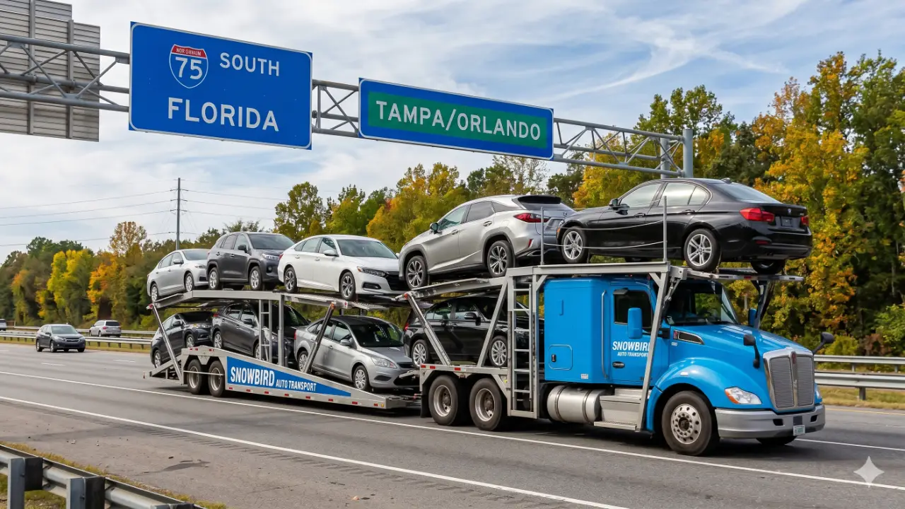 Snowbird Auto Transport: Ship Your Car to Florida & Arizona