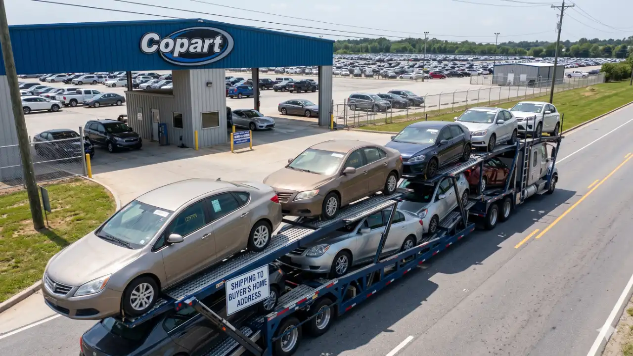 How to Ship a Car After Buying It at Copart, IAAI, or Manheim